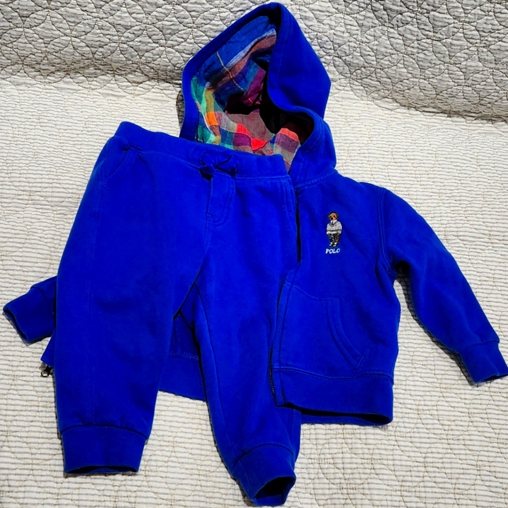 Two-piece toddler boy suit